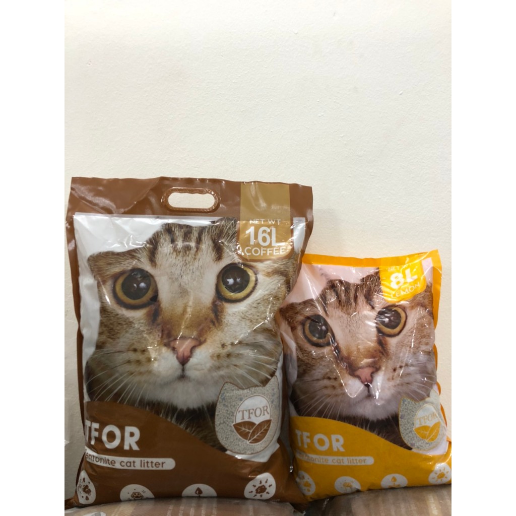 Cát vệ sinh cho mèo Tfor 16L, Cát mèo Tfor 16L