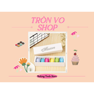 Hộp đựng 6 bánh Macaron [ Set/ 10 hộp ]