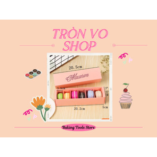 Hộp đựng 6 bánh Macaron [ Set/ 10 hộp ]