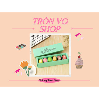 Hộp đựng 6 bánh Macaron [ Set/ 10 hộp ]