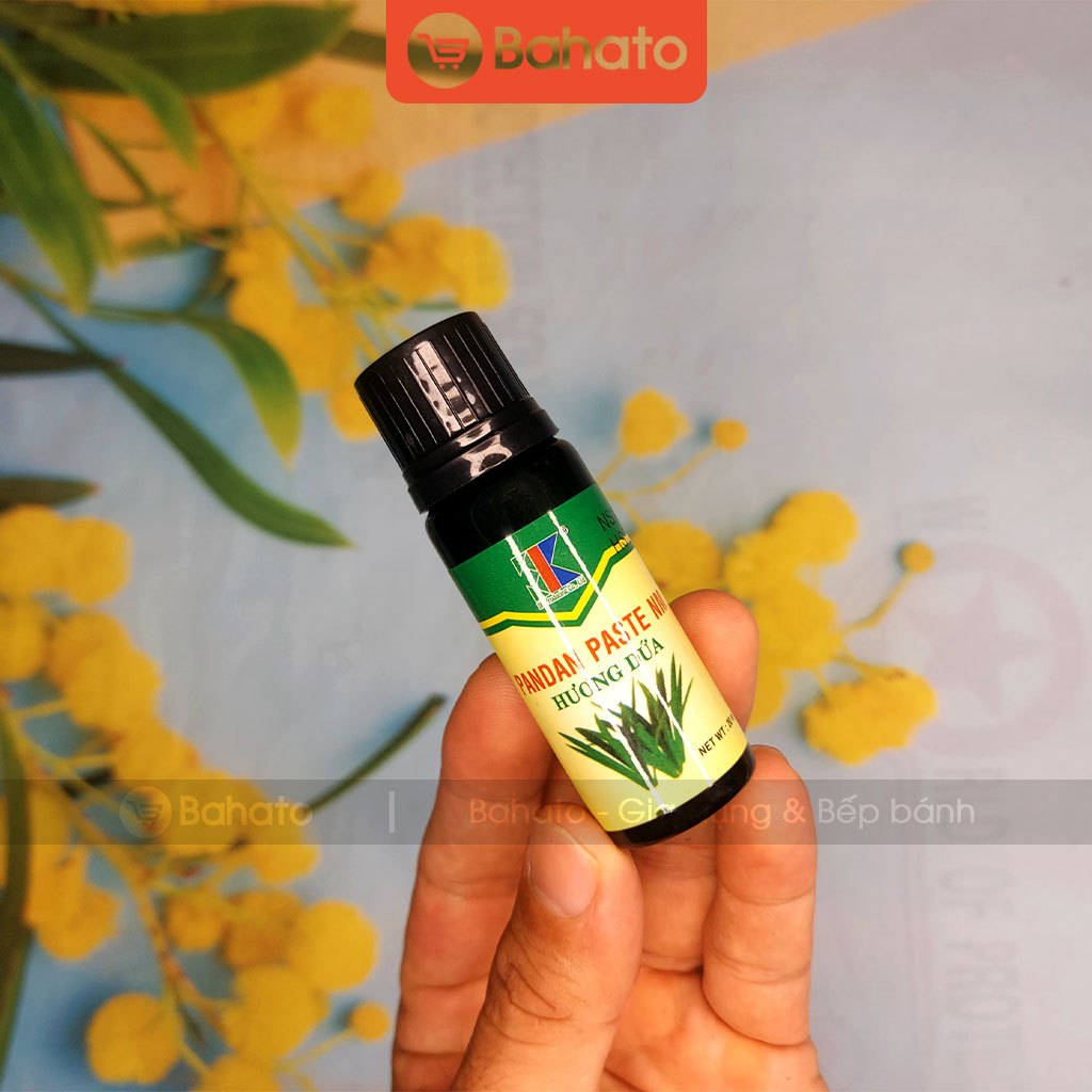 Hương lá dứa có màu xanh 20ml
