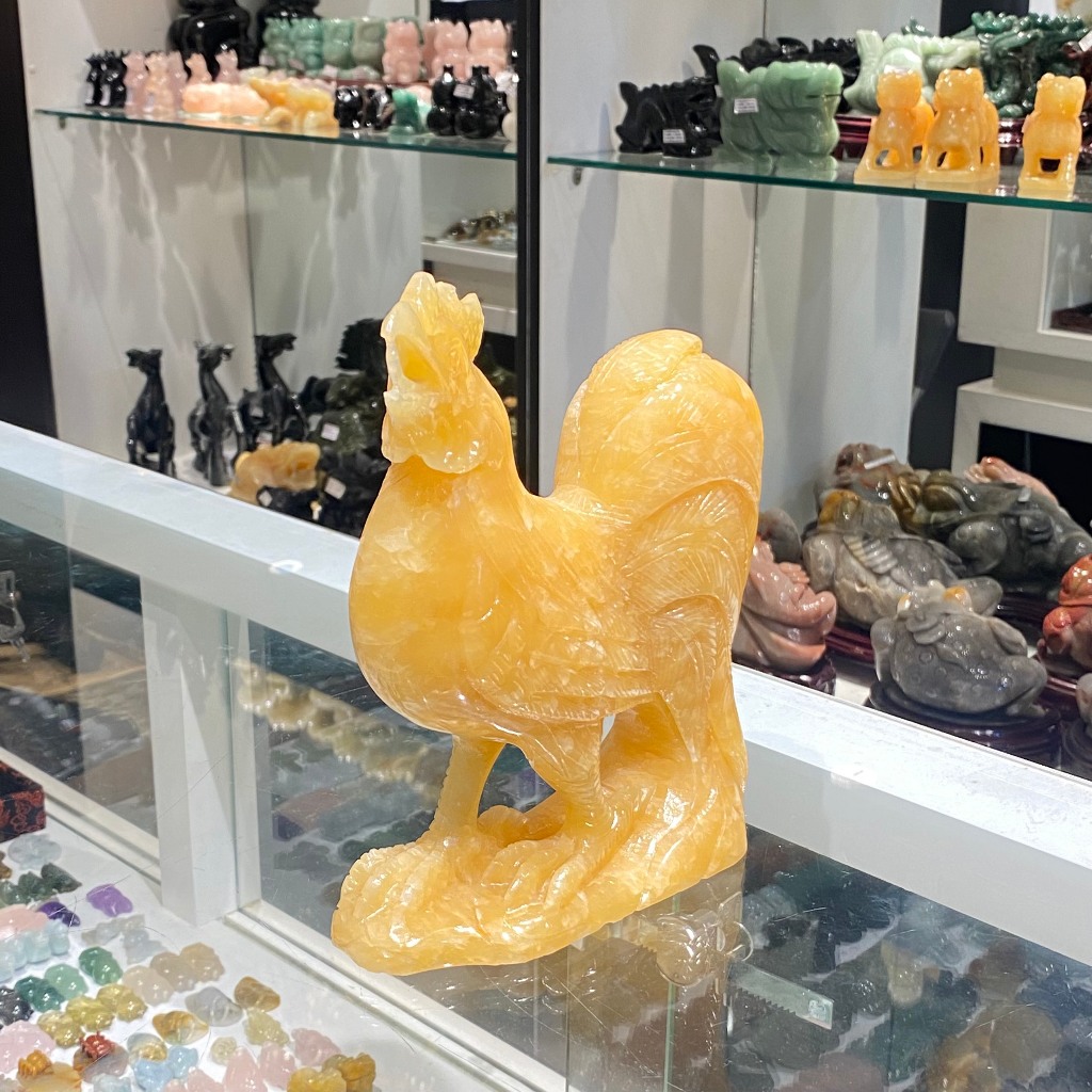 Tượng Gà hoàng long, tượng gà hoàng long phong thủy GM116