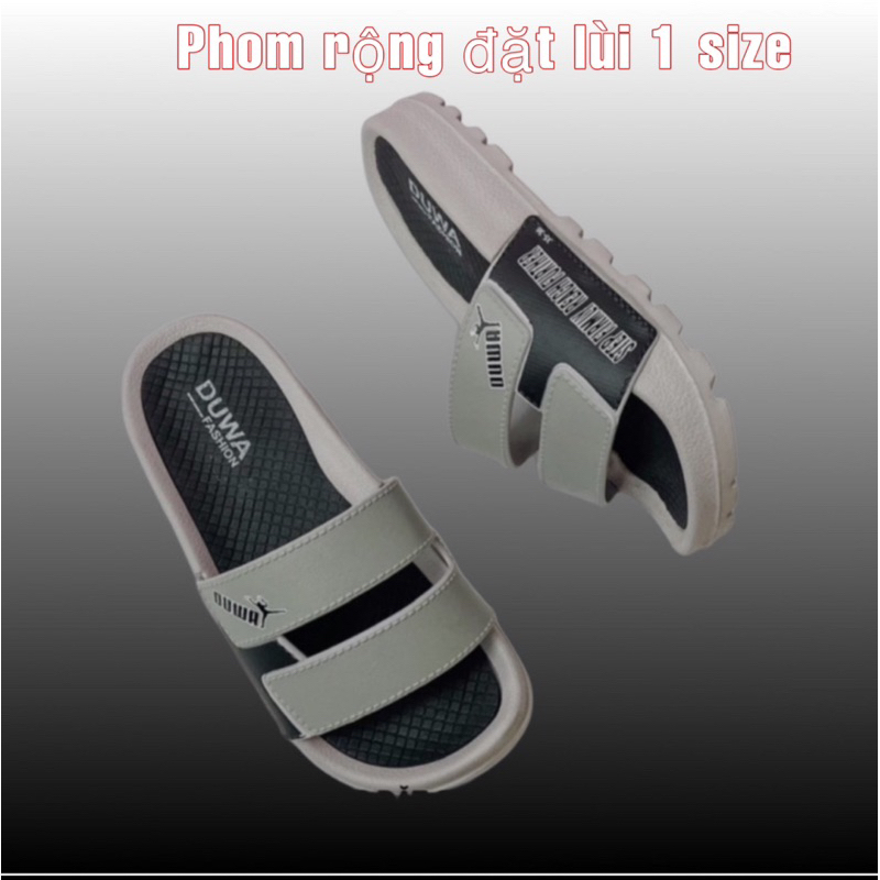 Dép 2 quai nam nữ  hàng Du wa chính hãng chất liệu Eva siêu nhẹ