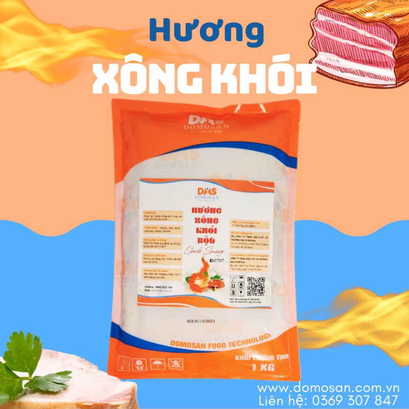 100gr -500gr HƯƠNG XÔNG KHÓI BỘT DMS