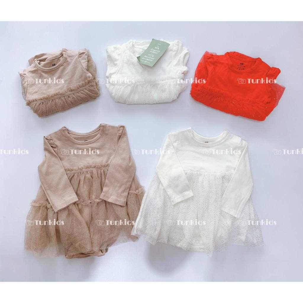 Body váy liền chip H.M, body công chúa H.M xuất xịn cực đẹp