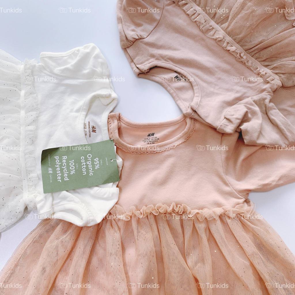 Body váy liền chip H.M, body công chúa H.M xuất xịn cực đẹp