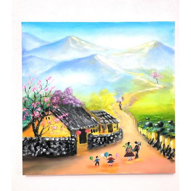 sơn acrylic kt 40x40