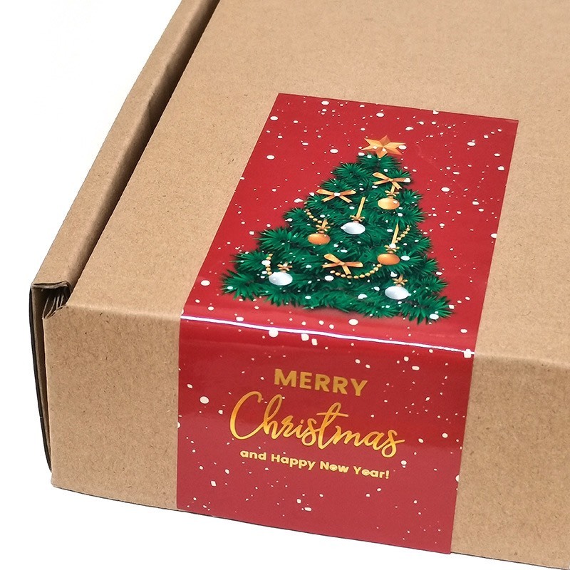 NOEL01_Tem dán chữ _ STICKER " NOEL_GIÁNG SINH " , SIZE 6X15cm, 50 TEM/XAP_STICKER NIÊM PHONG HỘP GIẤY