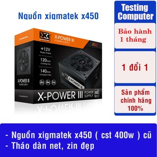 Nguồn xigmatek x450 cũ đẹp