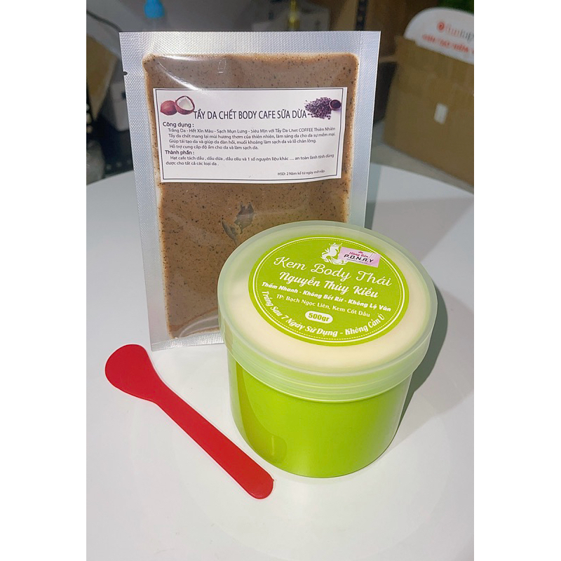 COMBO KEM BODY THÁI NGUYỄN THUÝ KIỀU TẶNG KÈM TTBC CAFE