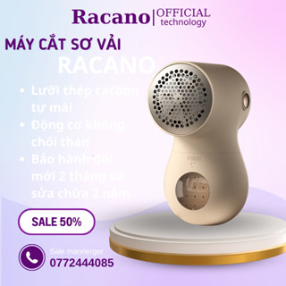 Máy Cắt Lông Xù Quần Áo Đa Năng 2 Trong 1 RACANO, Cắt Xơ Len Hút Bụi Không Dây Sạc Thế Hệ Mới Với Công Suất 20W