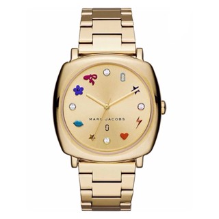 Đồng hồ nữ Marc Jacobs MJ3549 Mandy Gold Tone Dial Ladies Watch, Authentic, Full box, Luxury diamond watch