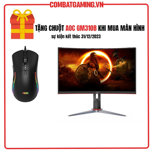Màn Hình Gaming AOC Q27G2S Q27G2S/EU (27"/2K/QHD/IPS/155hz 165Hz/1ms/G-sync) Hàng Chính Hãng