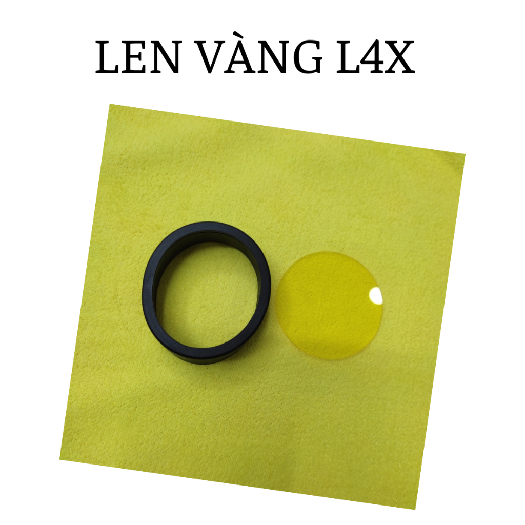 [NN] LEN vàng gắn đèn L4X phá sương