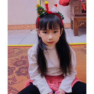 Bờm tóc, băng đô giáng sinh bằng kẽm nhung - Bờm tóc noel
