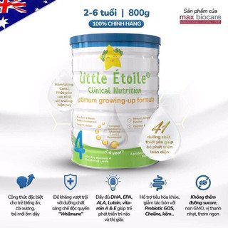 Little Étoile Úc đủ số 1 2 3 4 (800g)