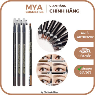 Chì Xé Kẻ Mày Haozhuang Phẩy Sợi Sắc Nét Chuyên Dùng Cho Makeup Trang Điểm Eyebrow Pencil 4.5g