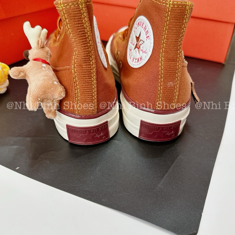 ⚡️BEST QUALITY⚡️Giày thể thao conver giáng sinh full box kèm thú bông