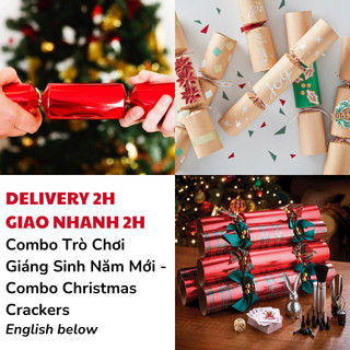 Combo Trò Chơi Giáng Sinh Năm Mới - Combo Christmas Crackers PTK37