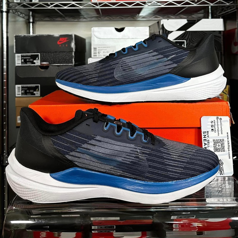 Giầy chạy bộ nam Ni.ke Air Winflo 9 DD6203 400 Authentic nhật bản