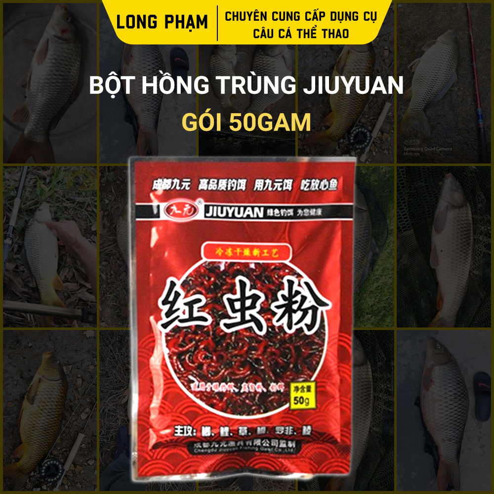 COMBO 3 GÓI BỘT HỒNG TRÙNG 50GAM