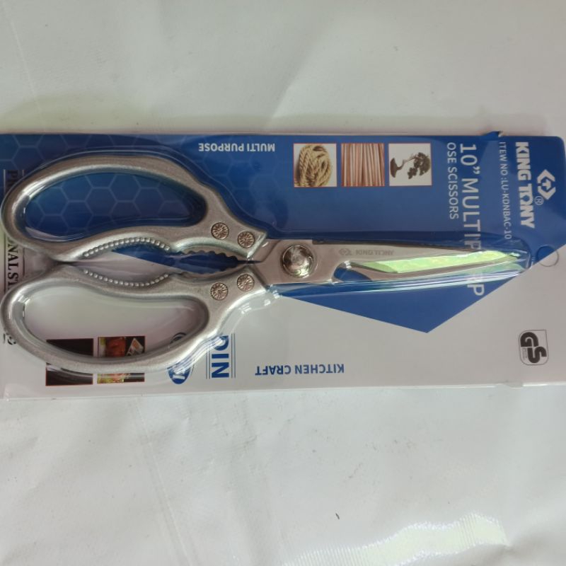 Kéo nhà bếp đa năng 9 inh  TOP. kéo KINGTONY thép sk5 siêu sắc bén