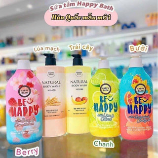 Sữa Tắm Tinh Chất Hương Hoa Happy Bath Essence Body Wash 900g