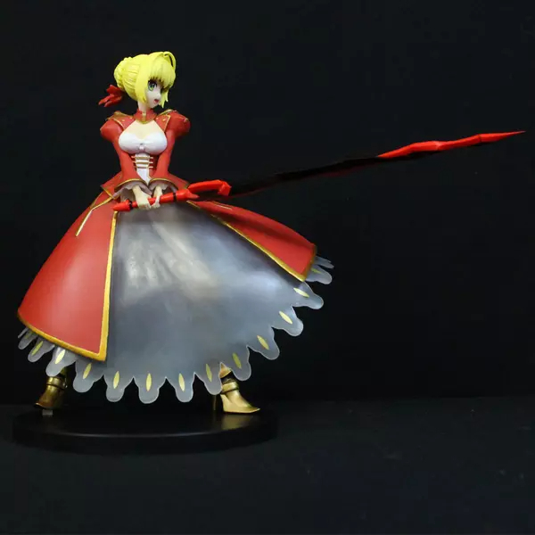 Mô hình Fate Extra Last Encore Saber chính hãng Taito 18 cm, anime girls figure Nhật Bản