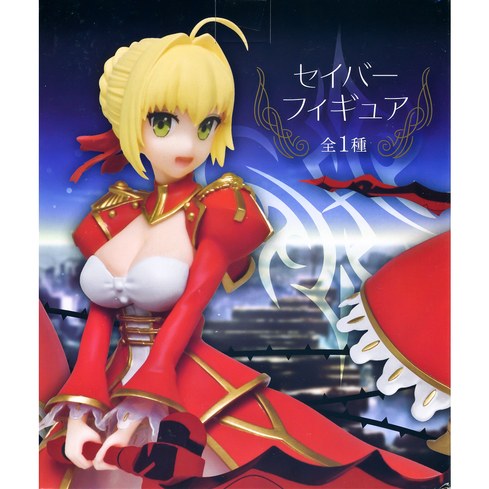 Mô hình Fate Extra Last Encore Saber chính hãng Taito 18 cm, anime girls figure Nhật Bản
