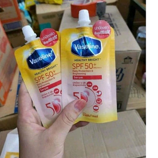 Sữa dưỡng thể Vaseline 50X trắng da chống nắng spf 50+ gói 30ml