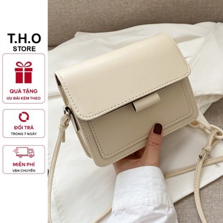 Túi xách nữ túi đeo chéo da trơn xích nhựa k260