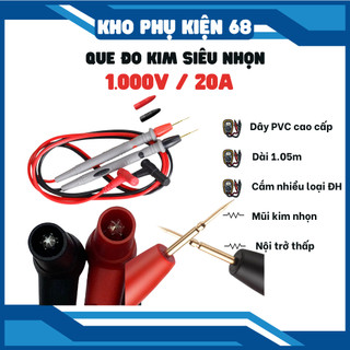 Que đo đồng hồ vạn năng, dây đo đồng hồ vạn năng loại xịn