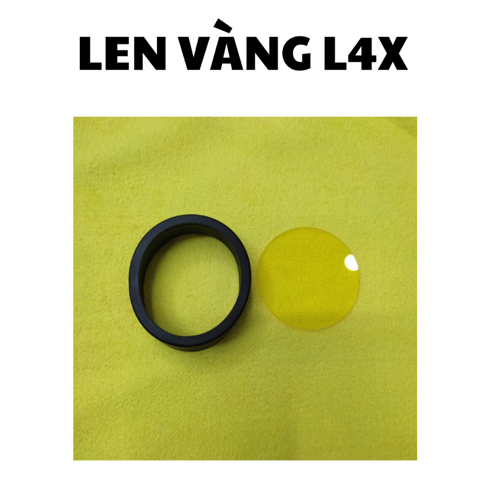 [VG486]  LEN vàng gắn đèn L4X phá sương