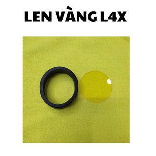 LEN vàng gắn đèn L4X phá sương