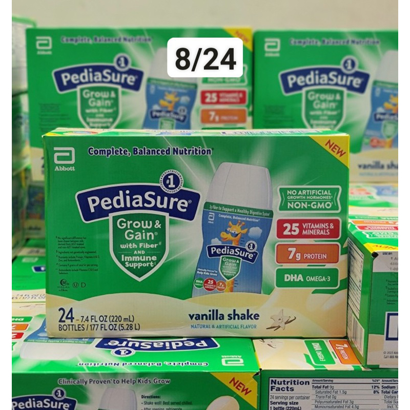 SỮA NƯỚC PEDIASURE FIBER  XANH LÁ 237 ML MỸ