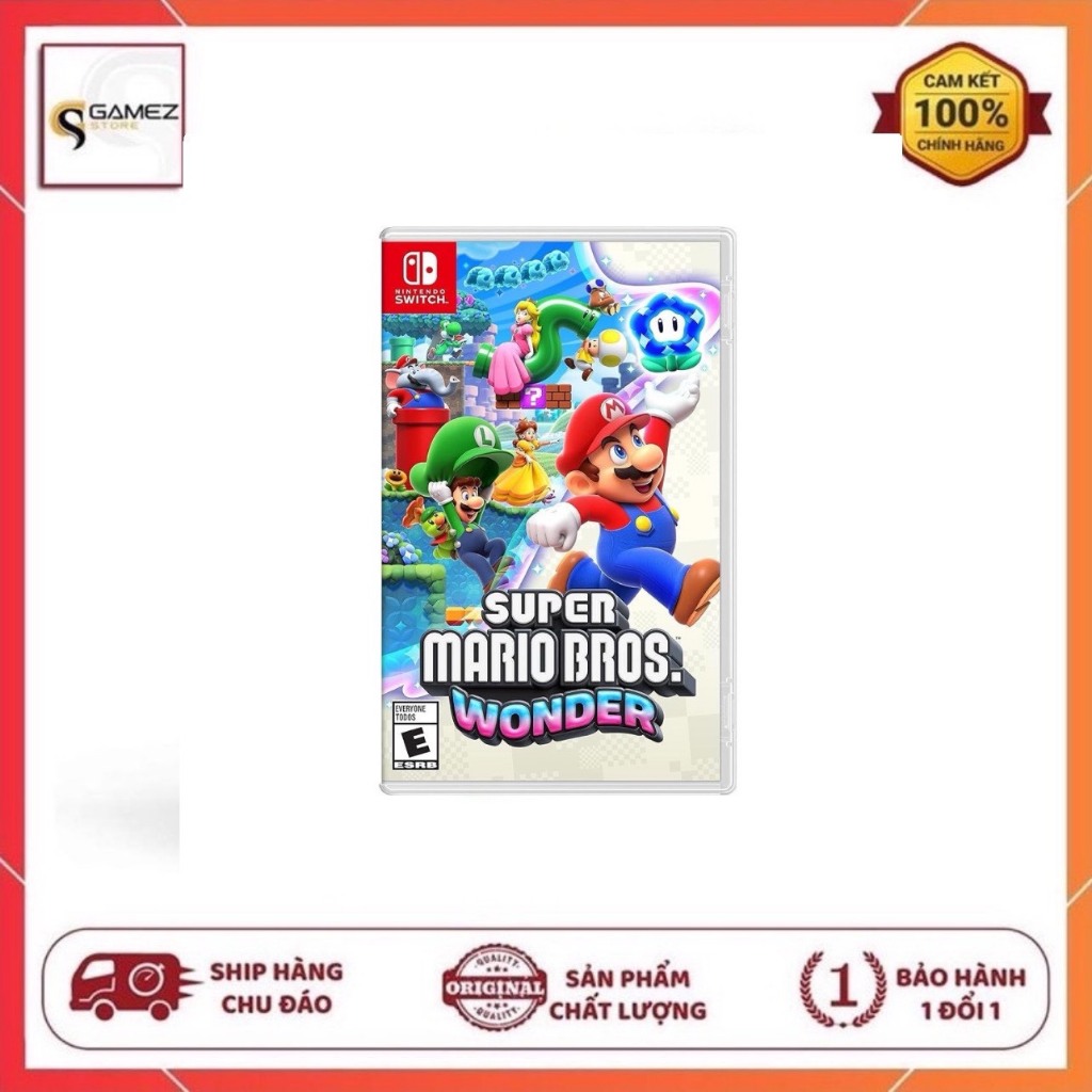 Thẻ Game Super Mario Bros.Wonder Cho Nintendo Switch