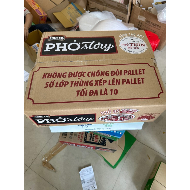 THÙNG 30 GÓI PHỞ BÒ TRUYỀN THỐNG NƯỚC TRONG 72G - PHỞ THÌN BỜ HỒ - PHỞ STORY