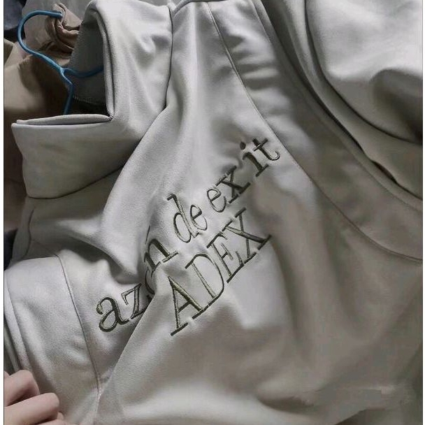 Áo Khoác Cổ Cao ADEX Thêu Logo