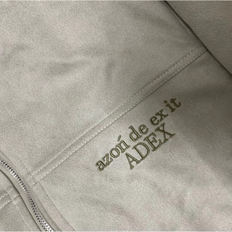 Áo Khoác Cổ Cao ADEX Thêu Logo