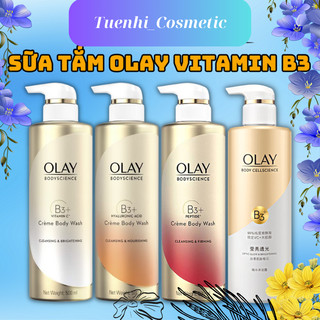 Sữa tắm trắng da olay b3 vitamin c