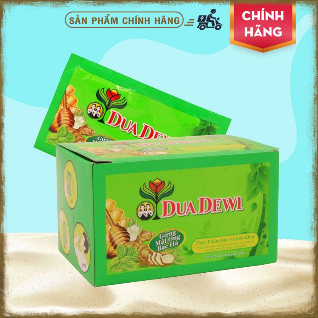 Dua Dewi - siro gói hỗ trợ giảm các triệu chứng cảm