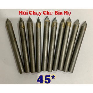 Mũi chạy chữ đục đá cnc 10 chiếc