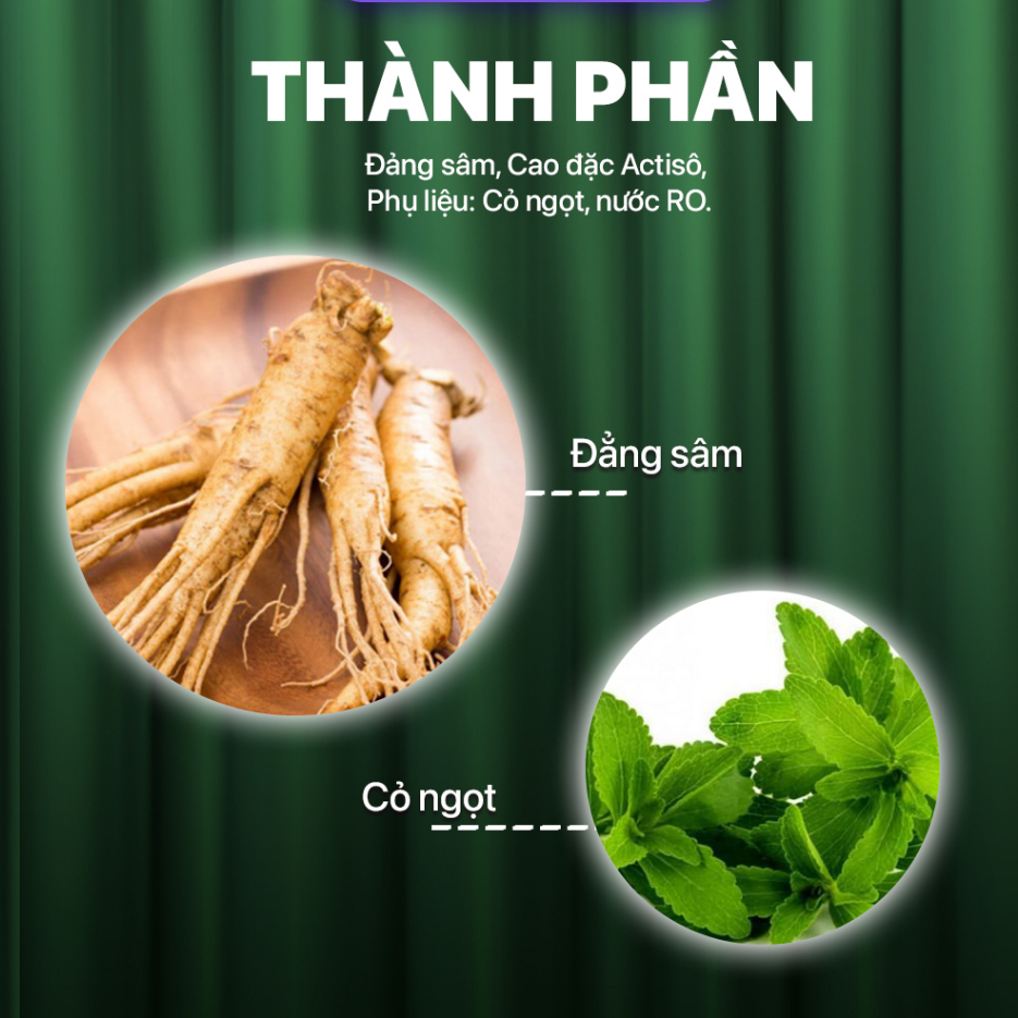 Cao nước Lado Actisô Premium Actisô Ladophar Hộp 10 Gói