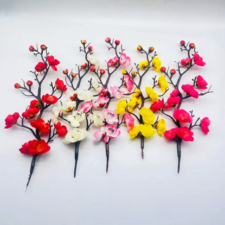 Cành đào CỔ trang trí bánh-trang trí lễ Tết 30cm