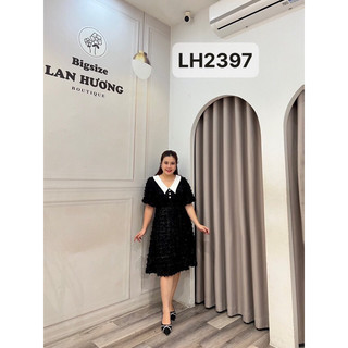 Váy đen cổ trắng LH2397