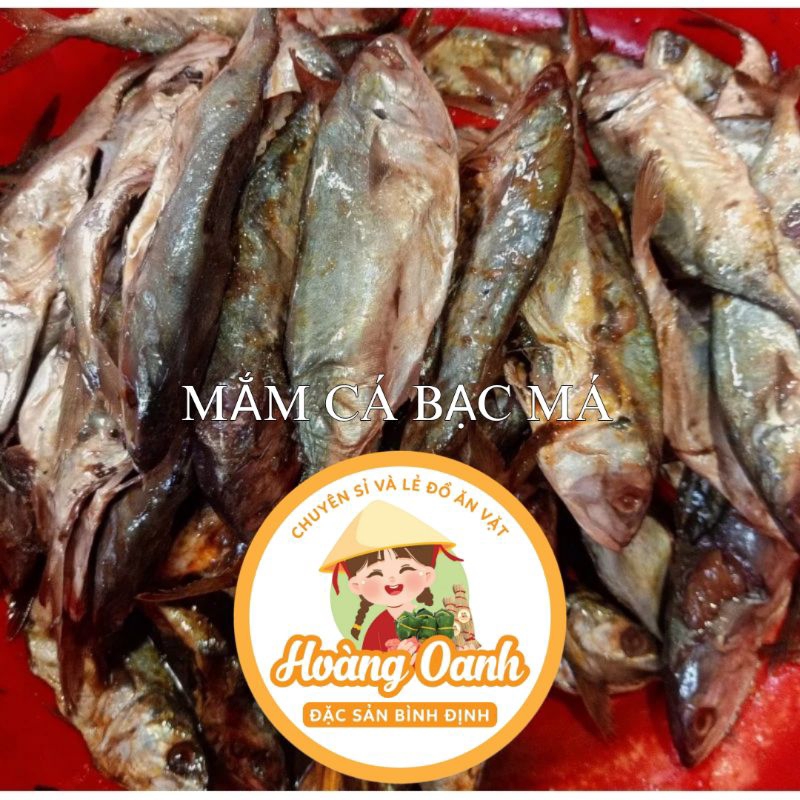 MẮM CÁ BẠC MÁ BÌNH ĐỊNH 500G (nguyên con)