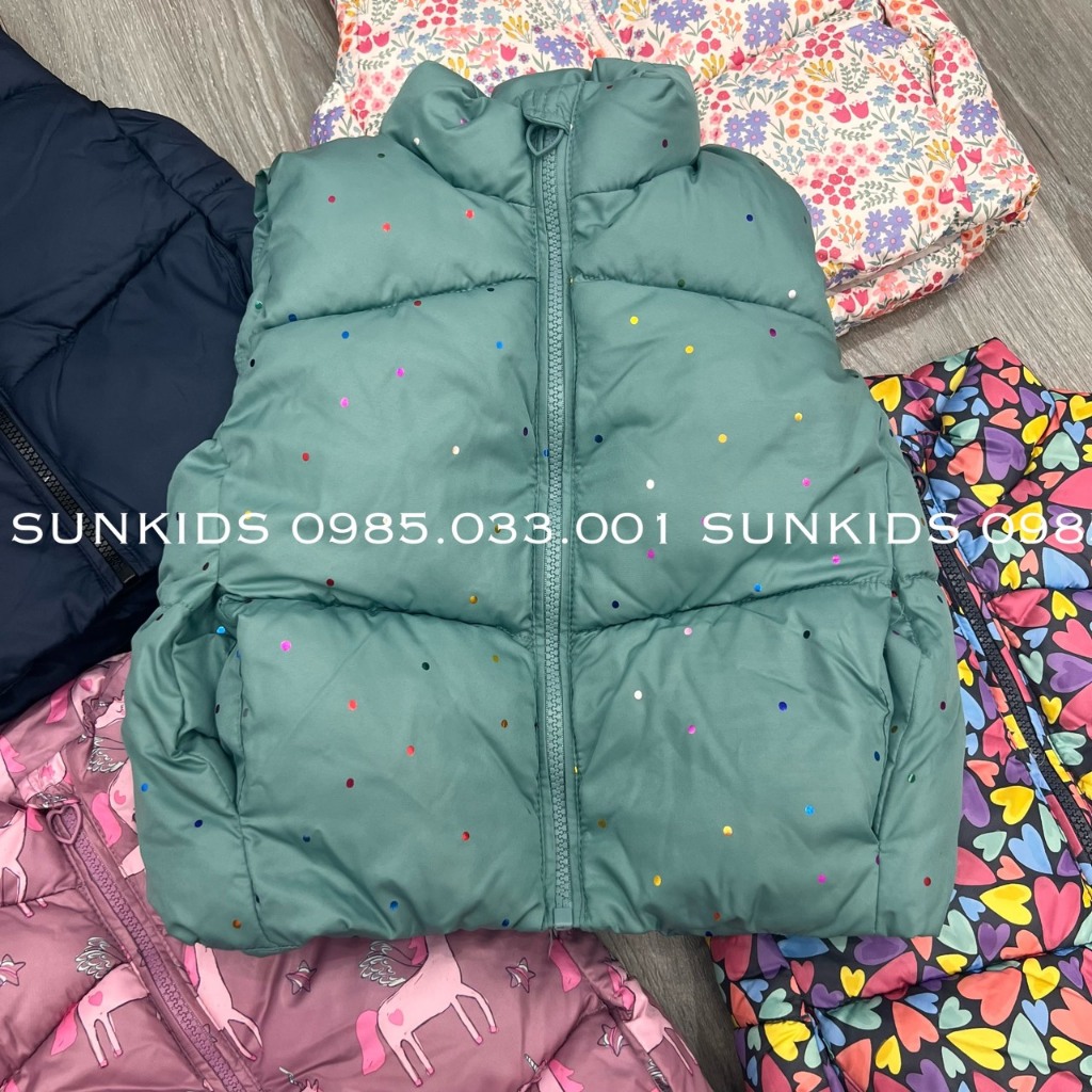 Áo khoác Gile Bé Gái Sfera trần phao nhẹ