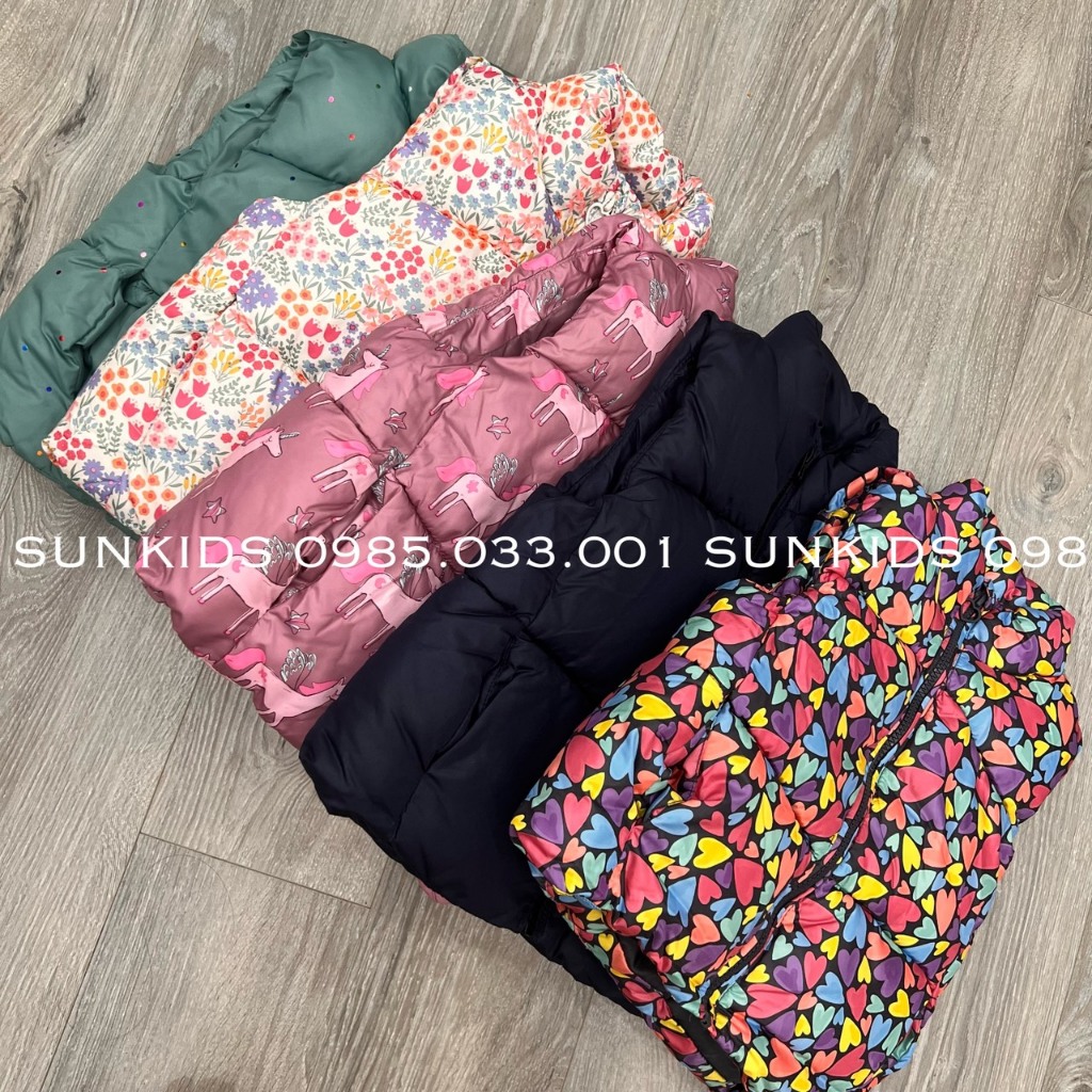 Áo khoác Gile Bé Gái Sfera trần phao nhẹ