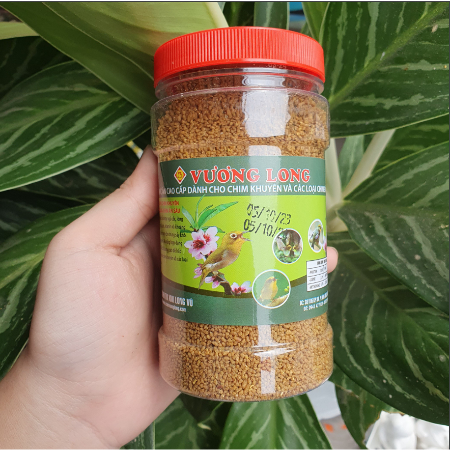 Cám chim khuyên, chim sâu Vương Long dạng hạt - 300gr