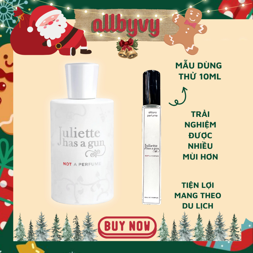 allbyvy | Mẫu thử nước hoa 10ml juliette has a gun Not A Perfume